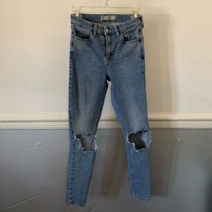 Top shop ripped jeans